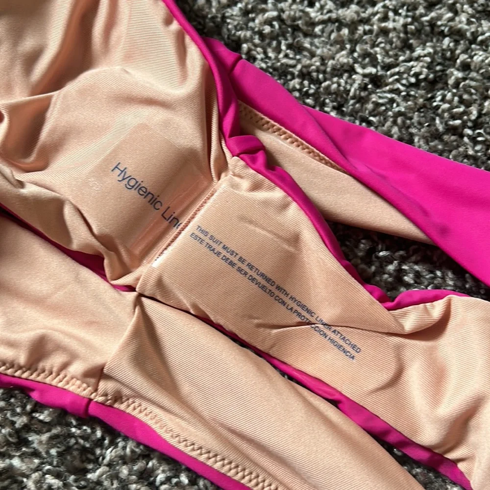 NWT J. Crew Radiant Fuchsia Bikini Swim Bottoms Only XXL